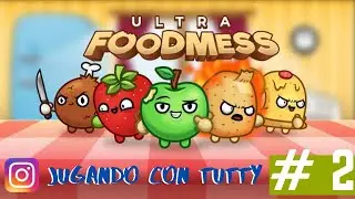 TUTTY contra PAPA EN BATALLAS DE COMIDA ULTRA FOODMESS