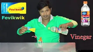 Fevikwik vs Vinegar Experiment