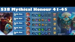 [MH41-45] Freya: Fighter Goddess Activated! #mobilelegends #mlbb #tanking #asmr #fyp #minotaur