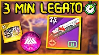 Fast 'LEGATO-11' Farm in Today's Master Lost Sector ''Bay of Drowned Wishes''  (Full Guide)