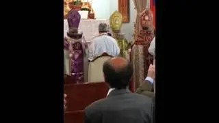 Vehapar Aram I at St. Illuminator's