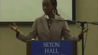 Immaculée Ilibagiza Keynote Speech at International Week