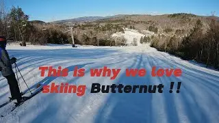 This is why we love to ski Butternut in the Berkshires