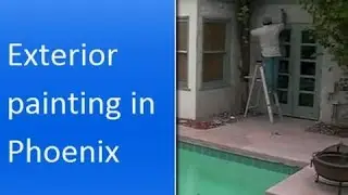 Exterior house painting in Phoenix.
