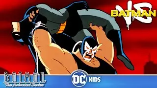 Bane Vai Derrotar o Batman? | Batman The Animated Series em Português 🇧🇷 | @DCKidsBrasil