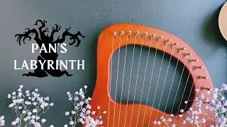Pan's Labyrinth Lullaby | Lyre Harp Cover (Notes)