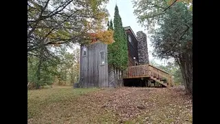 Bemidji Area REAL ESTATE AUCTION.  3-Level Walk-Out Home/Hunting Cabin on 24 Prime Wooded Acres!