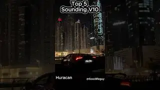 Top 5 Sounding V10 | #carshorts #automobile #cars #v10sound