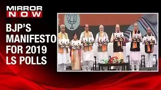 BJP releases poll manifesto for 2019 Lok Sabha Elections