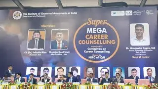 NIRC ICAI CA Mega Career Counselling October 31, 2022 awesome must watch  more than 3000 students