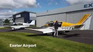 French Fly-out (Exeter-Cherbourg) - Robin Flying Group - 4K