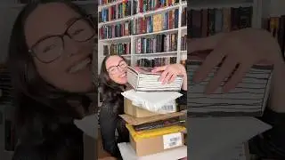 Book mail unboxing! 📚 (stay to the end for crazy onyx dreams 😅🐾) #booktube #reading #unboxing