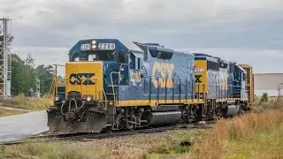 [HD] CSXT F778-25 with a Road Slug and RS5T; Collier Yard: 10-25-15