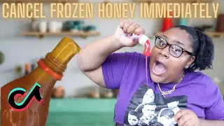 TRYING THE VIRAL FROZEN HONEY TIKTOK CHALLENGE  *cancel this challenge IMMEDIATELY...* |RYKKY|