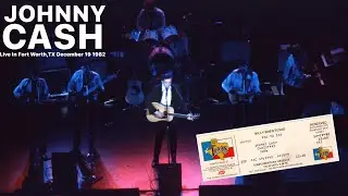 Johnny Cash Live In Fort Worth,TX December 19 1982