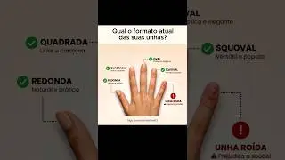 A SUA EST&Aacute; RO&Iacute;DA? #saude #unhas #desenvolvimentopessoal #marketingdigital #shorts