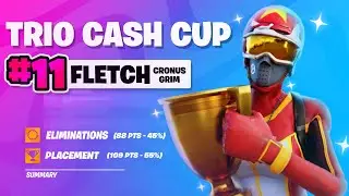 How I Came 11th In The Trio Cash Cup 💸 (Fortnite Trio Cash Cup Highlights)