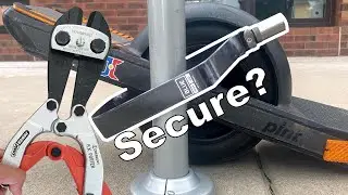 Trying to Cut The Best Onewheel Lock: TiGr Blue