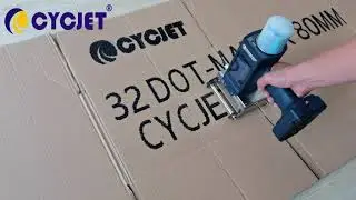 2021 New DOD Handjet Printer How to print logo on carton box wooden plate case coder manual printer