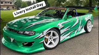 Livery Install on the S13.4 240sx Vert