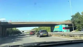 ASMR | UK Motorway Driving | No Music, No Talking | Just The Noise Of The Road | 