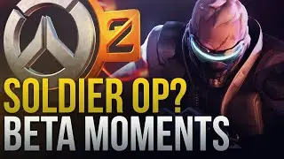 SOLDIER 76 OP IN BETA?! EPIC OVERWATCH 2 MOMENTS - #3 - Overwatch 2 Montage