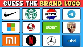 🔥 Can You Guess These Famous Brand Logos?