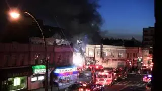 Huge fire on Kings Highway and West 6