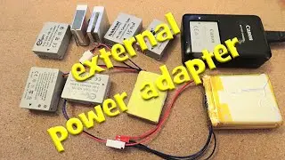 Canon Battery NB-10L external power adapter