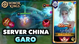 GARO HOK CHINA | PRO PLAYER GAMEPLAY BUILD & ARCANA | GARO SKIN LEGEND