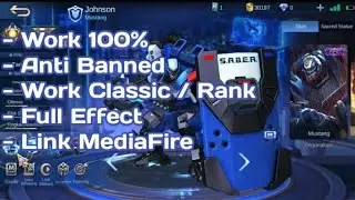 Script Skin Johnson Epic Saber Full effect Patch Luo Yi