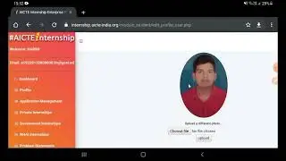 AICTE Internship Registration se detail fill, full process Polytechnic Students All Branch All Year