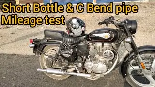Full Desi Bullet 350 Mileage Test