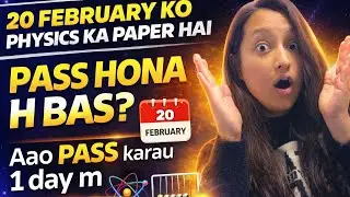 How to get PASS in Class 12th PHYSICS in 1 day? Last one dat strategy to get pass