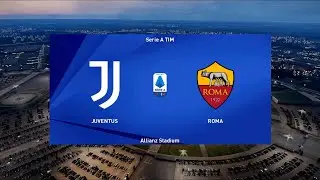 Juventus vs AS Roma | Allianz Stadium | 2021-22 Serie A | PES 2021