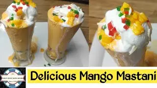 Mango mastani Recipe||Mango Milkshake||Popular Summer Drink|| Mango Drink