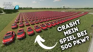Was passiert, wenn ich 500+ Feuerwehr Fahrzeuge im LS22 kaufe? Crasht mein Spiel?