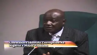 Lawmakers Identify Corruption As Nigeria's Major Problem