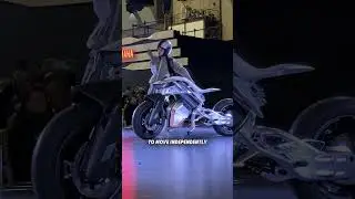 Yamaha has unveiled an incredible self-balancing electric motorcycle without handlebars.