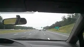 VA Interstate 66 east/Route 234 north exits 44 to 47 streetlights, and powerlines