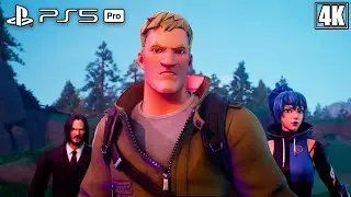 Событие FORTNITE CHAPTER 7 LIVE (PS5 PRO 4K 60FPS) — без интерфейса