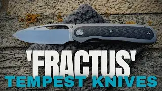 The Latest Design from Tempest Knives - the 'Fractus' Short-term Overview #EDC #tempestknives