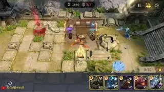 Ice Captain Attack vs Nastya + Nezha + Valara GvG Counter | Keep Map