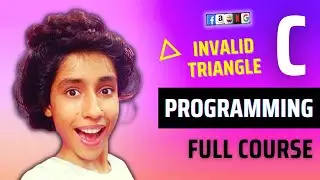 This Triangle is Not Valid! Coding Interview, Campus Placement, C Programming, C Language Tutorial