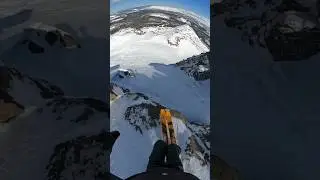 Skiing &ldquo;balls&rdquo; at mammoth mountain on the record snowfall winter #skiing #powder #mammoth #backflip