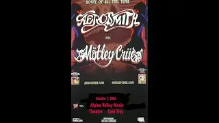Aerosmith Oct 7, 2006 Alpine Valley