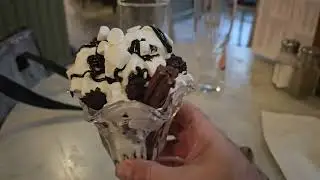 Chocolate Indulgence Sundae in the nags head in Wrexham city centre 😋 
