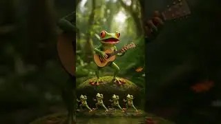 😲 #viralvideo #funny #wildlifedance #naturelover #frogs #shorts
