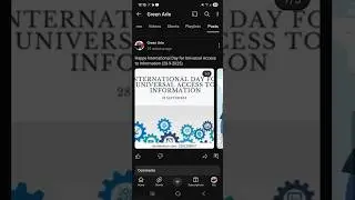 Happy International Day for Universal Access to Information (28-9-2025) #shorts