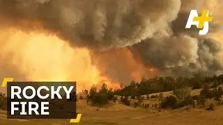 Northern California Rocky Fire Now The Largest Ongoing One